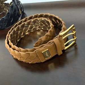 Michael Kors Leather Belt - Tan